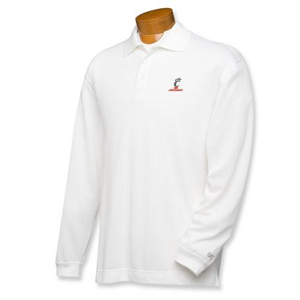 Cincinnati Bearcats Men's CB DryTec LS Championship Polo - White